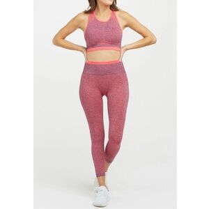 Spanx Spacedye Coral Punch Seamless Sculpt Leggings Style 50285R Size S & L, NEW